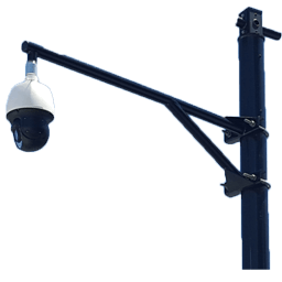 security camera mounting pole