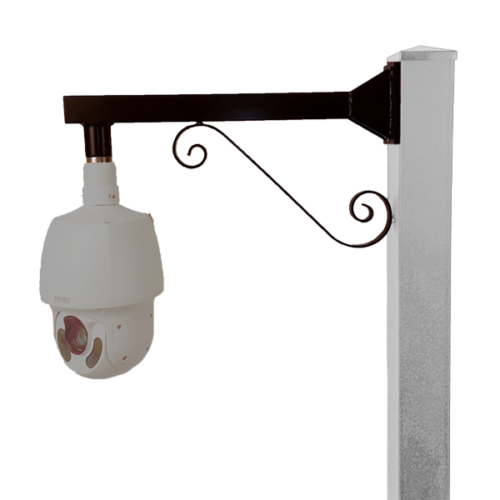 Security Camera Mounting Arm for PTZ or Panoramic Cameras StrongPoles