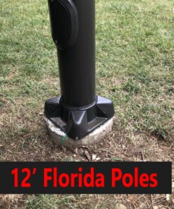 Security Camera Pole for High Winds