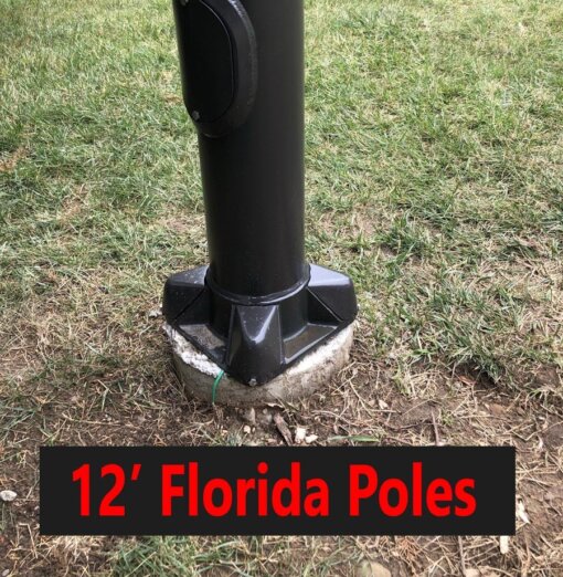 Security Camera Pole for High Winds