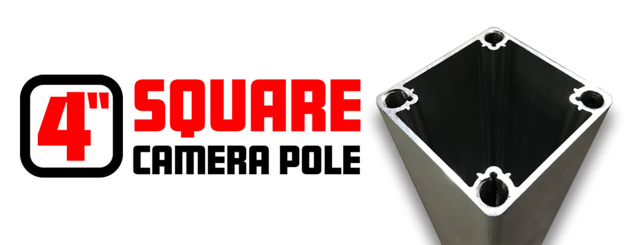 square camera pole