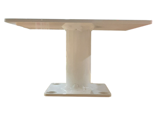 8" Square Pedestal (for Pole Top) - Image 3