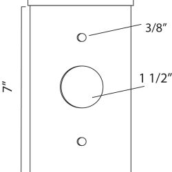 Standard Side Mounting Plate
