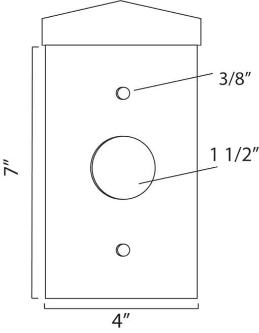 Standard Side Mounting Plate