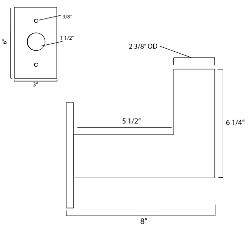4" Vertical Tenon - Image 2