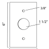 Standard Side Mounting Plate Diagram