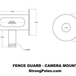FenceGuard Camera Mount Drawing