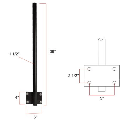 Antenna Mast (for Birdhouse) - Image 4
