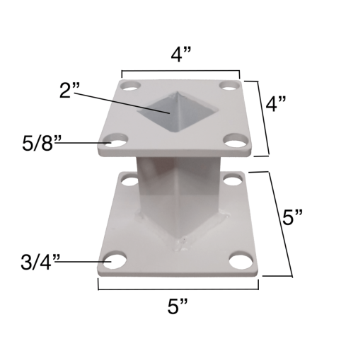 5'' to 4'' Pole Adapter - Image 3