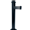 Heavy Duty Architectural Keypad Reader Pedestal with solar light