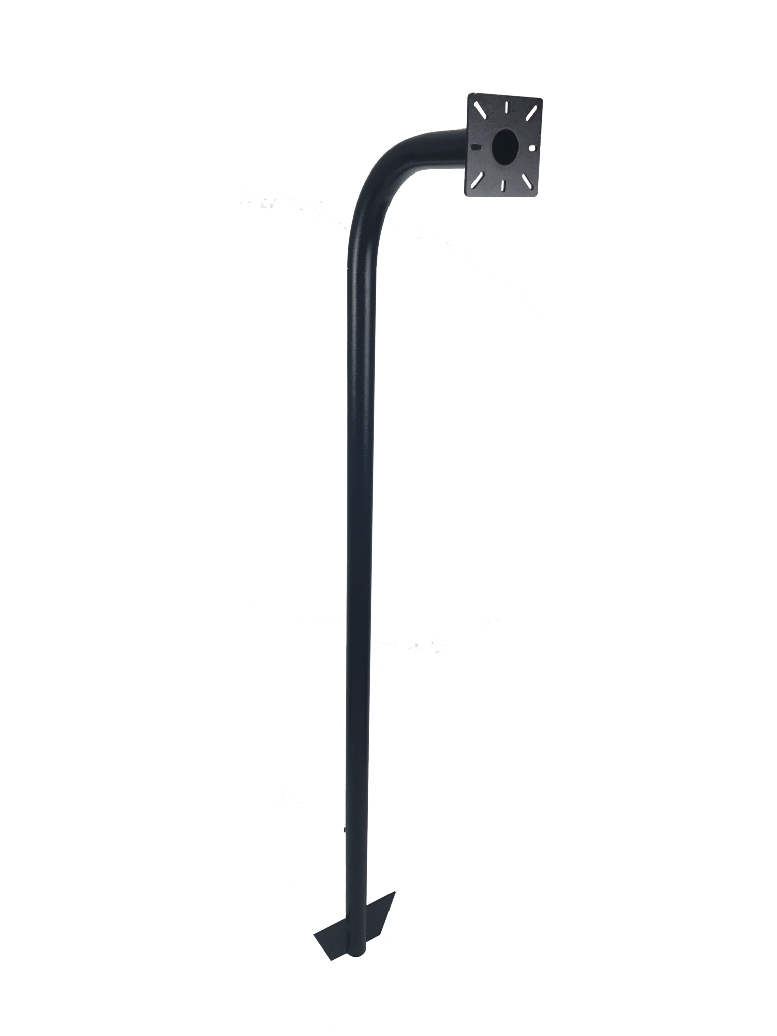 66" Gooseneck DirectBurial Keypad Pedestal Strong Poles