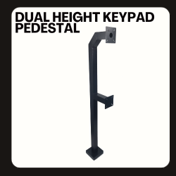 Dual Height Keypad Pedestal