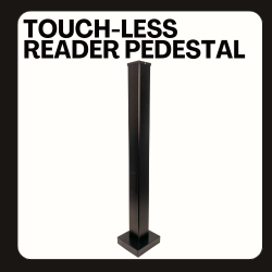 Touch-less Reader Pedestal