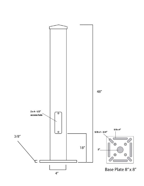 Touch-less Reader Pedestal - Image 7