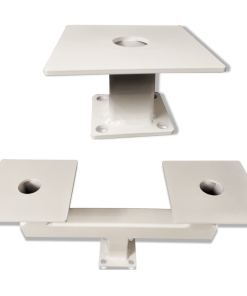 8" Square Pedestal (for Pole Top)