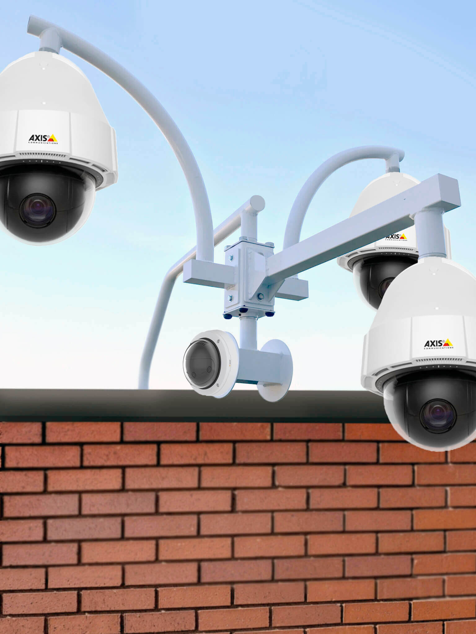Axis Security Camera Pole