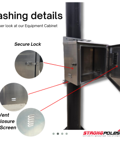 Aluminum Equipment Cabinet dashing details