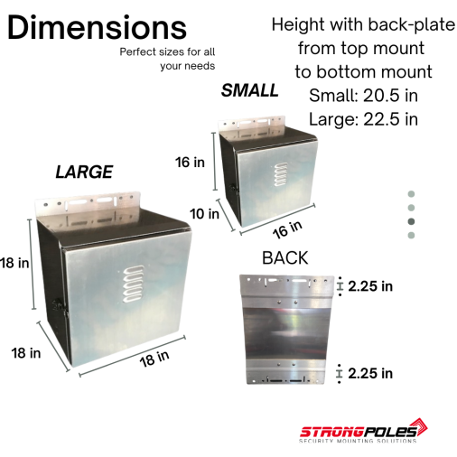 Aluminum Equipment Cabinet dimensions