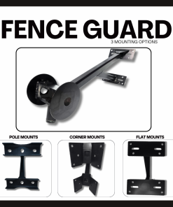 Fence Guard with three mounting options
