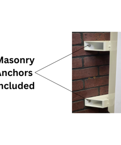 Building Mount Bullet Box attached to a brick wall