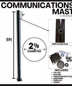 5ft Communication Mast