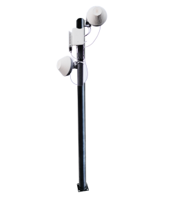 5ft Communication Mast with antennas attached