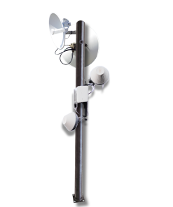 5ft Communication Mast with antennas attached