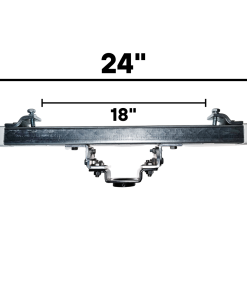 Adjustable beam pitch hanger mount