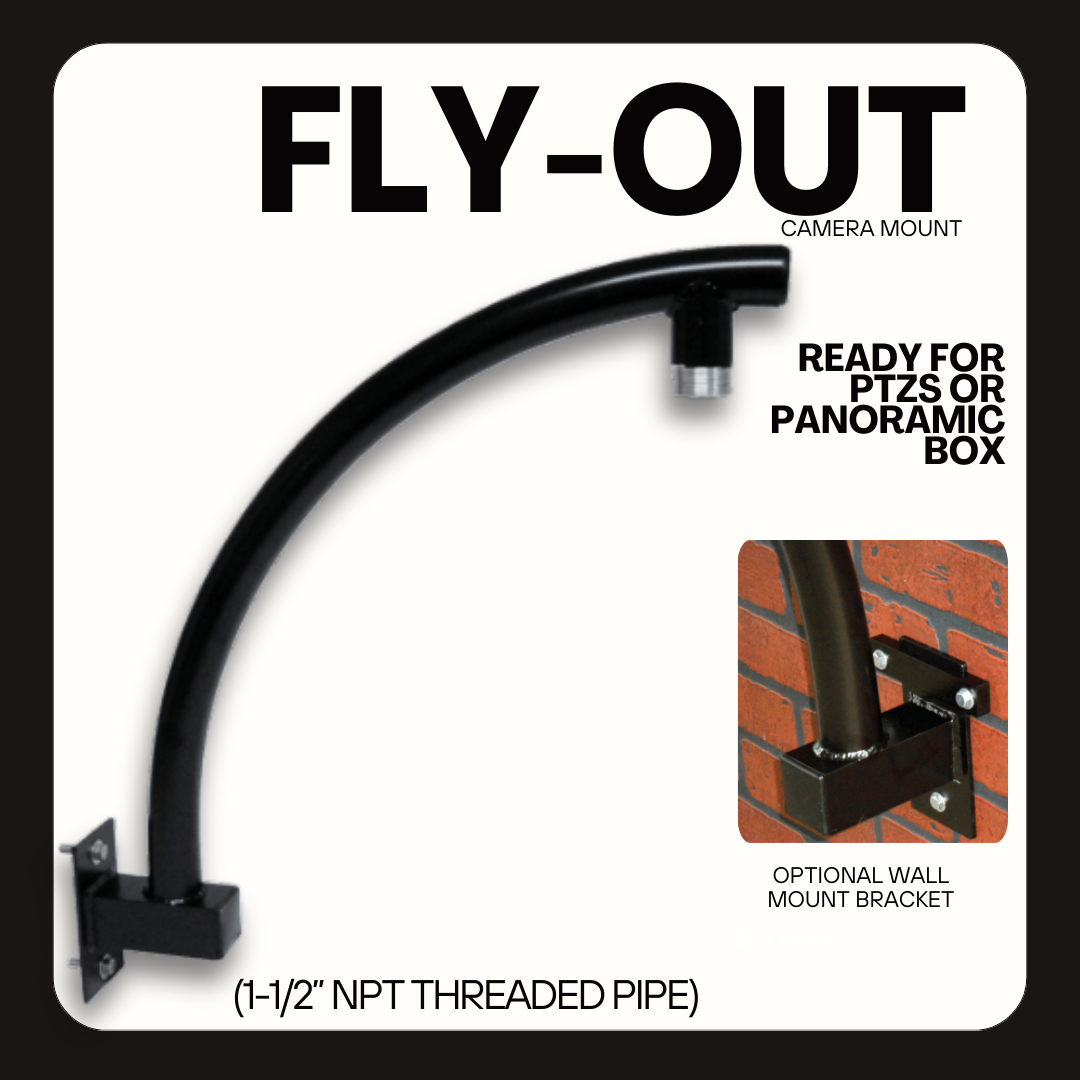 Fly-out mount