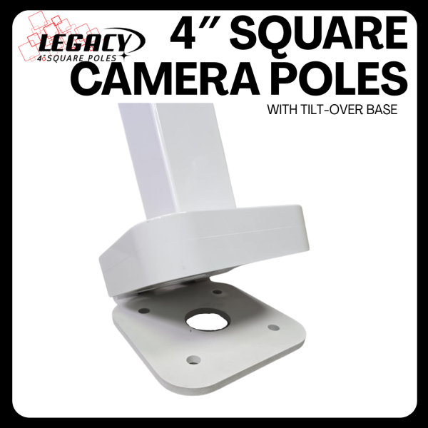 Legacy 4" Pole with Tilt Over Base