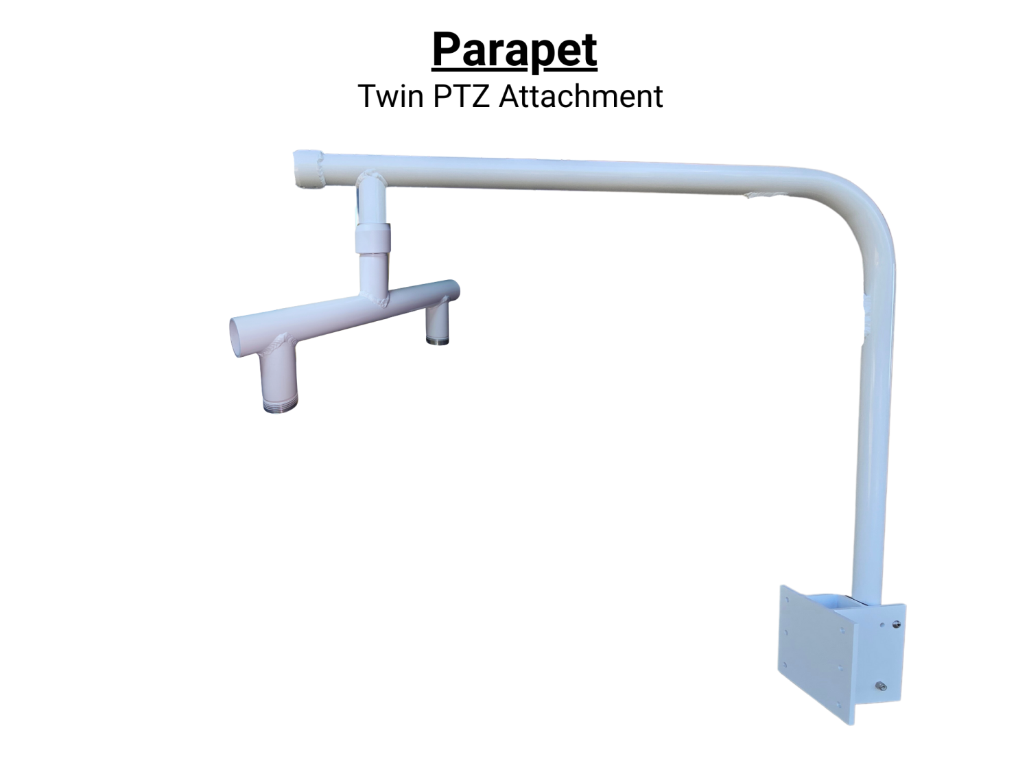 Parapet with Twin PTZ Attachment