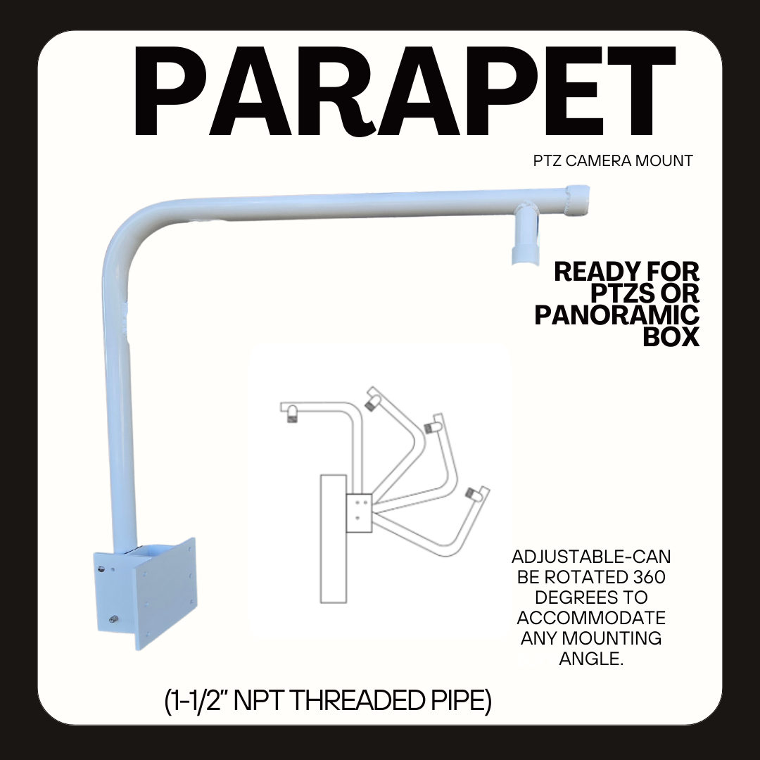parapet ptz camera mount