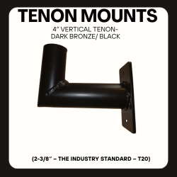 Tenon Mount for LED Lighting