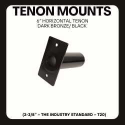 Tenon Mount for LED Lighting