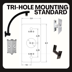 Tri-Hole Mounting Standard