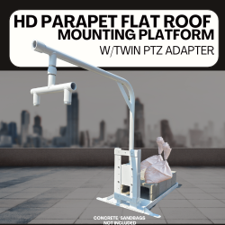 HD Parapet Wall Mount Flat Roof Mounting Platform