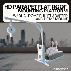 HD Parapet Wall Mount Flat Roof Mounting Platform