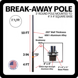 Break-Away Pole